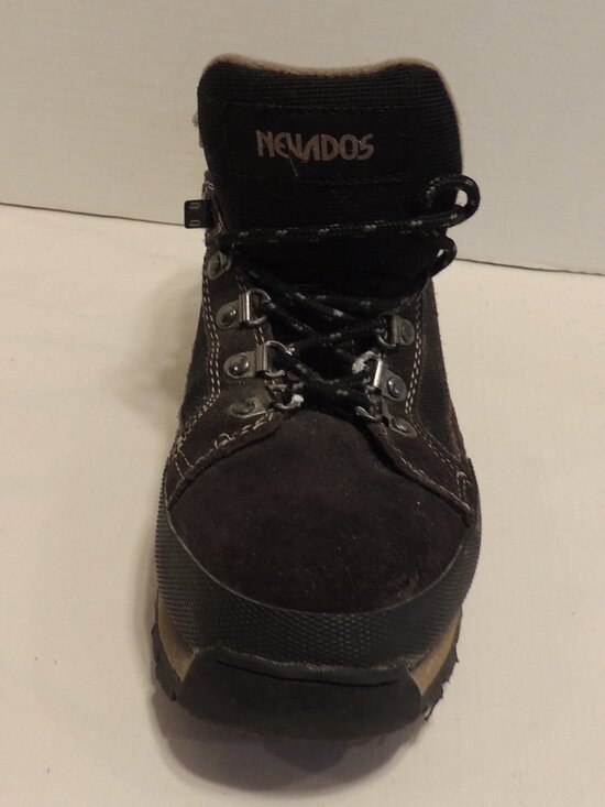 Nevados Shoes Men 7.5 Brown Black Lace Up Hiking Mountain Rock Climbing Shoes main image 12